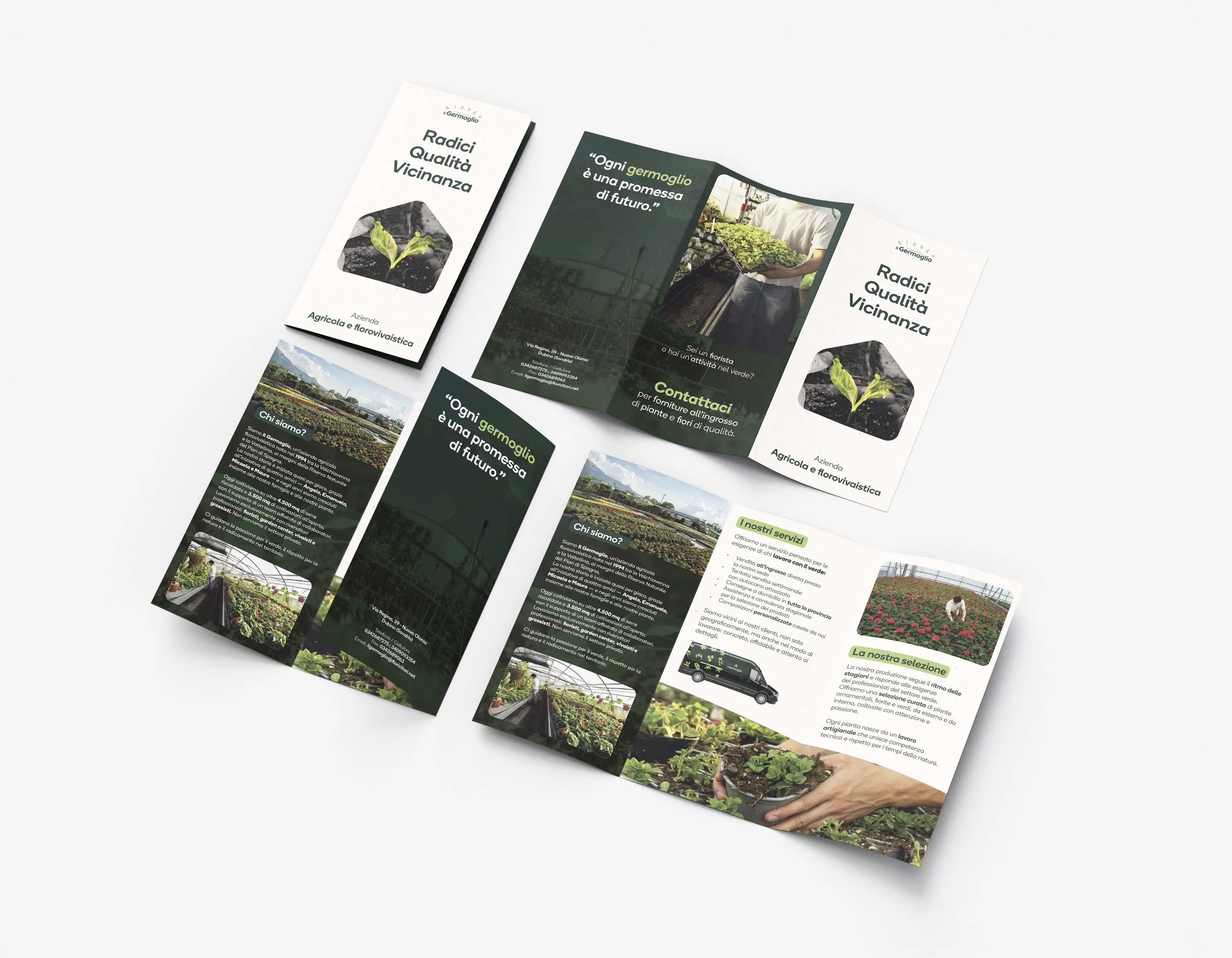 Il Germoglio Brochure Mockup